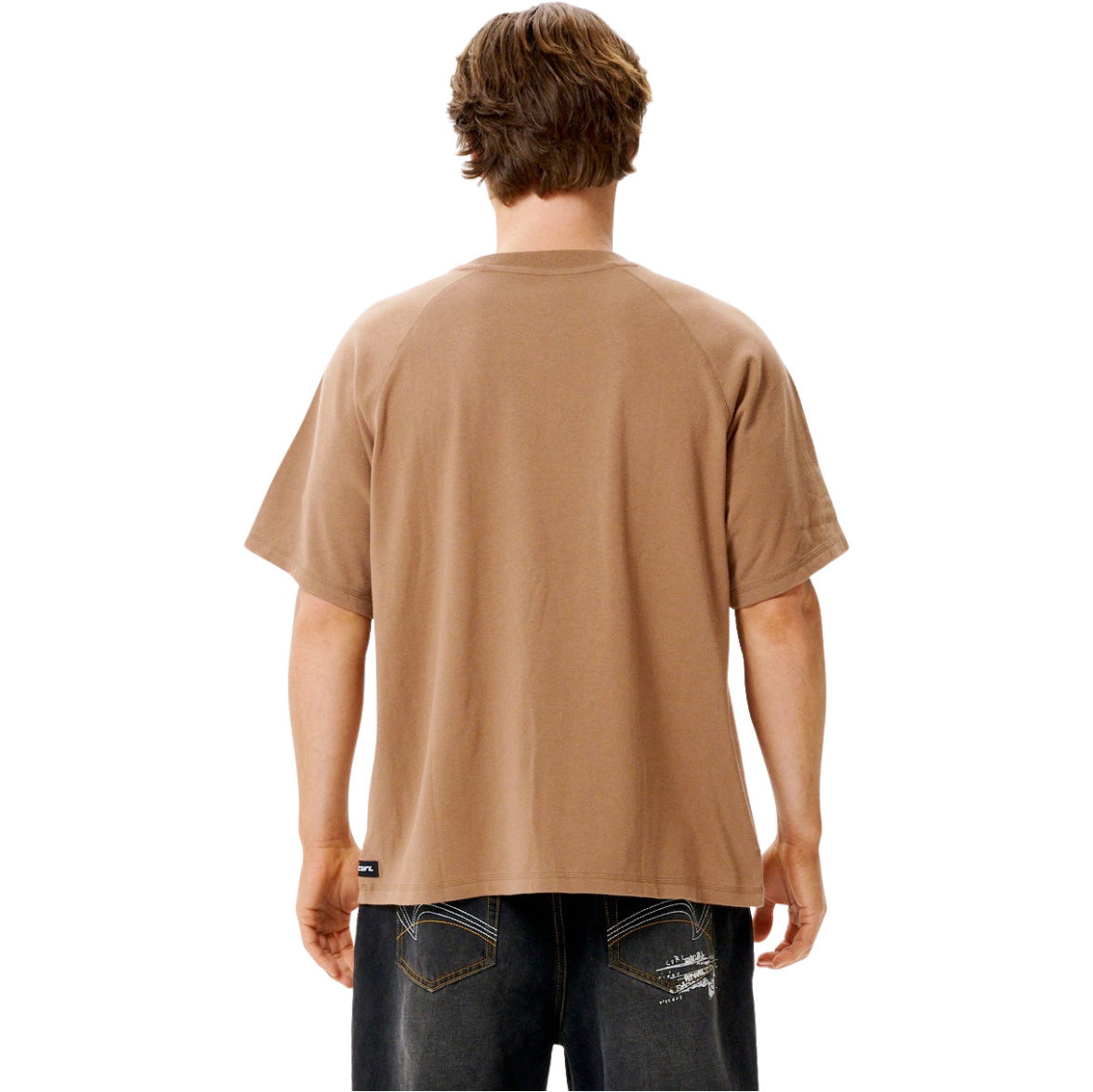2026 Rip Curl Herre Indre Visioner Pisket Tee 0XBMTE - Mocha